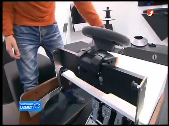 ConverTTable - "Welt des Wissens" TV Bericht - Recaro Fahrsimulator Design Möbel Furniture