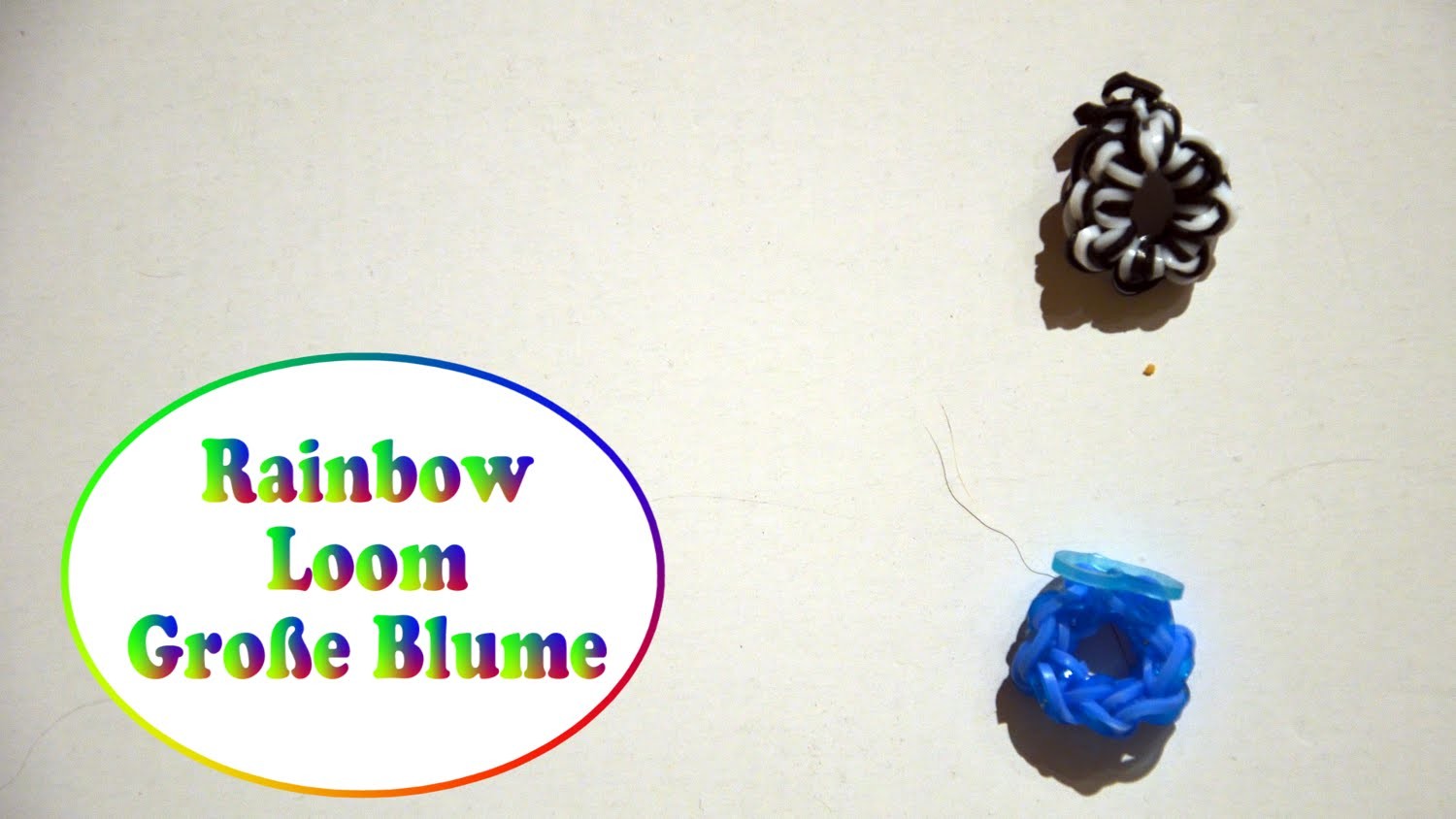 Rainbow Loom Große Blume (deutsche Anleitung)