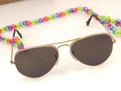 Rainbow loom sonnenbrille - Loom Sonnenbrillenkette für den Sommer