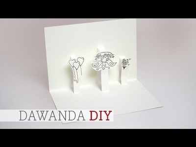 DaWanda DIY: Klappkarte zum Valentinstag