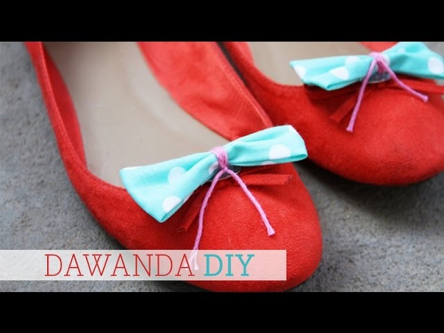 DaWanda DIY: Schuh Clips von Luloveshandmade