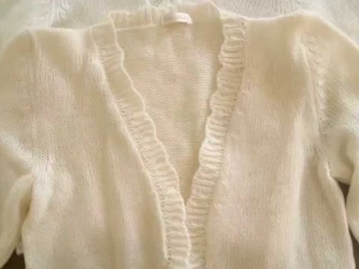Bolero Jacke für die Braut in weiß und ivory
