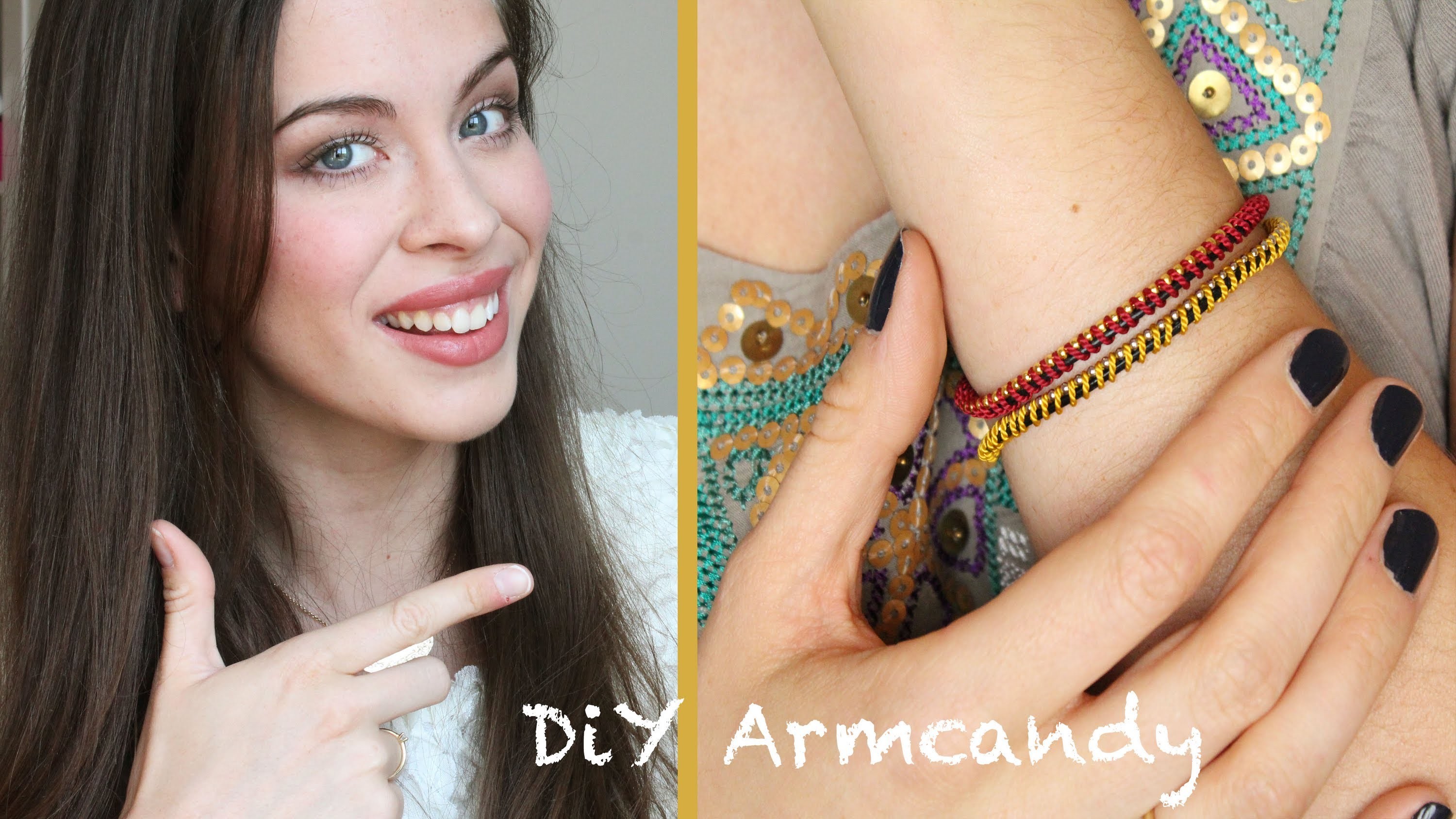 Klimbim Drumrum -- DIY: Bunte Armbänder. Armcandy mit itsKimLianne