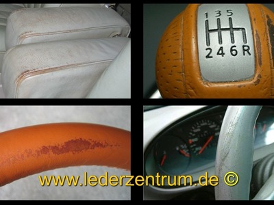 Lederpflege - Lederreparatur - Autoleder - Lenkrad