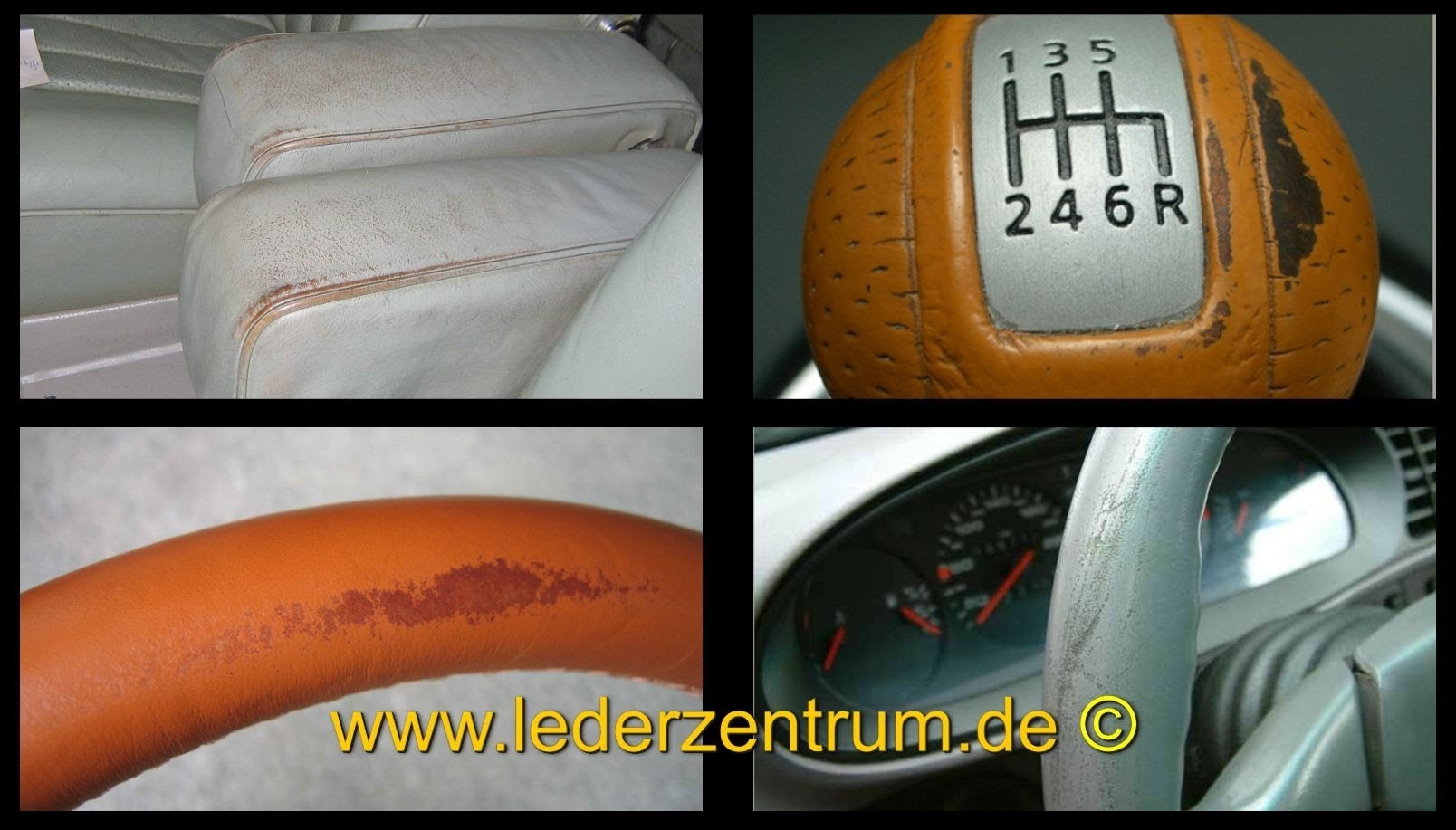Lederpflege - Lederreparatur - Autoleder - Lenkrad