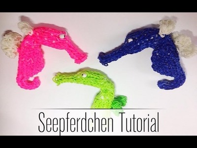 Rainbow Loom  3D Seepferdchen  by KuemaTutorials