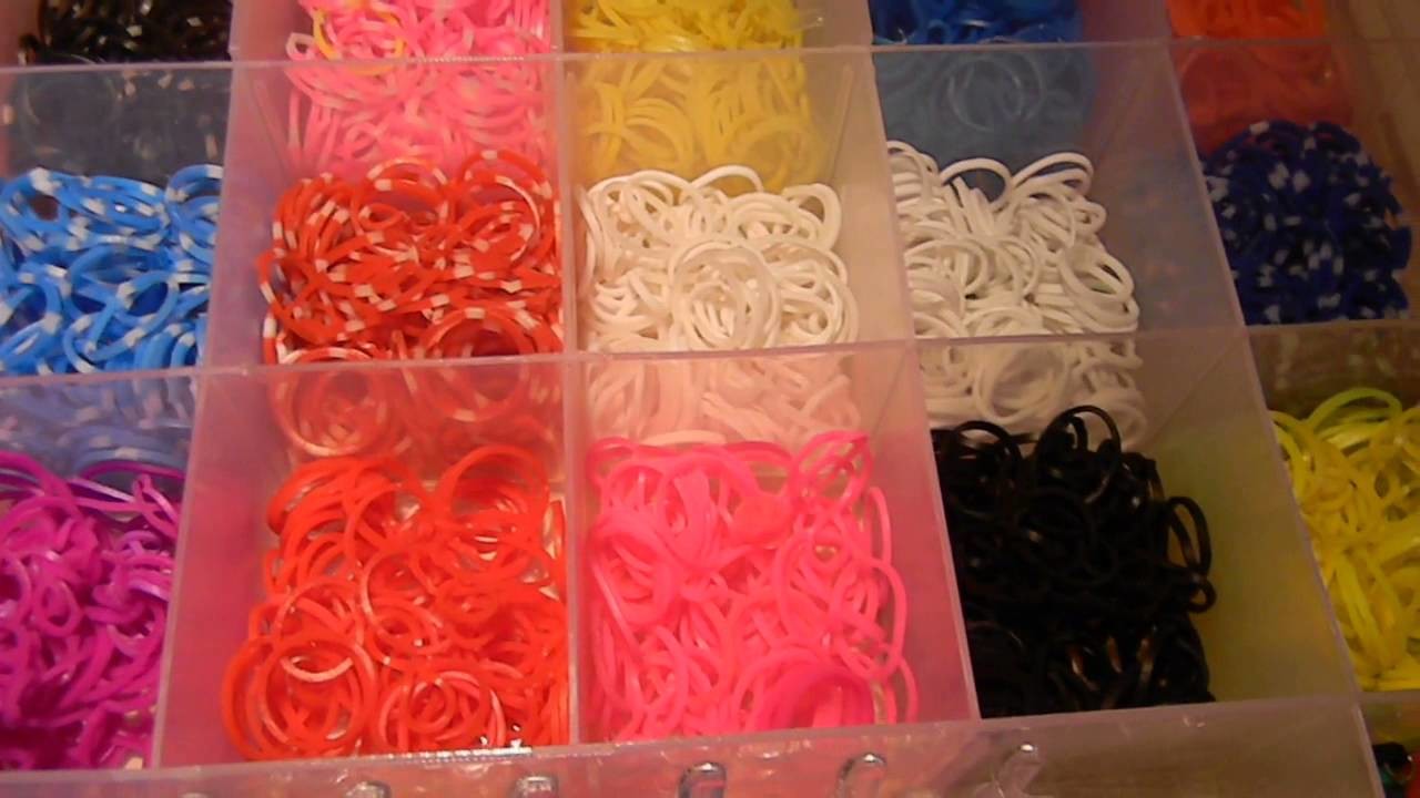 Rainbow Loom Bands Kräftige satte Farben im Test DIY