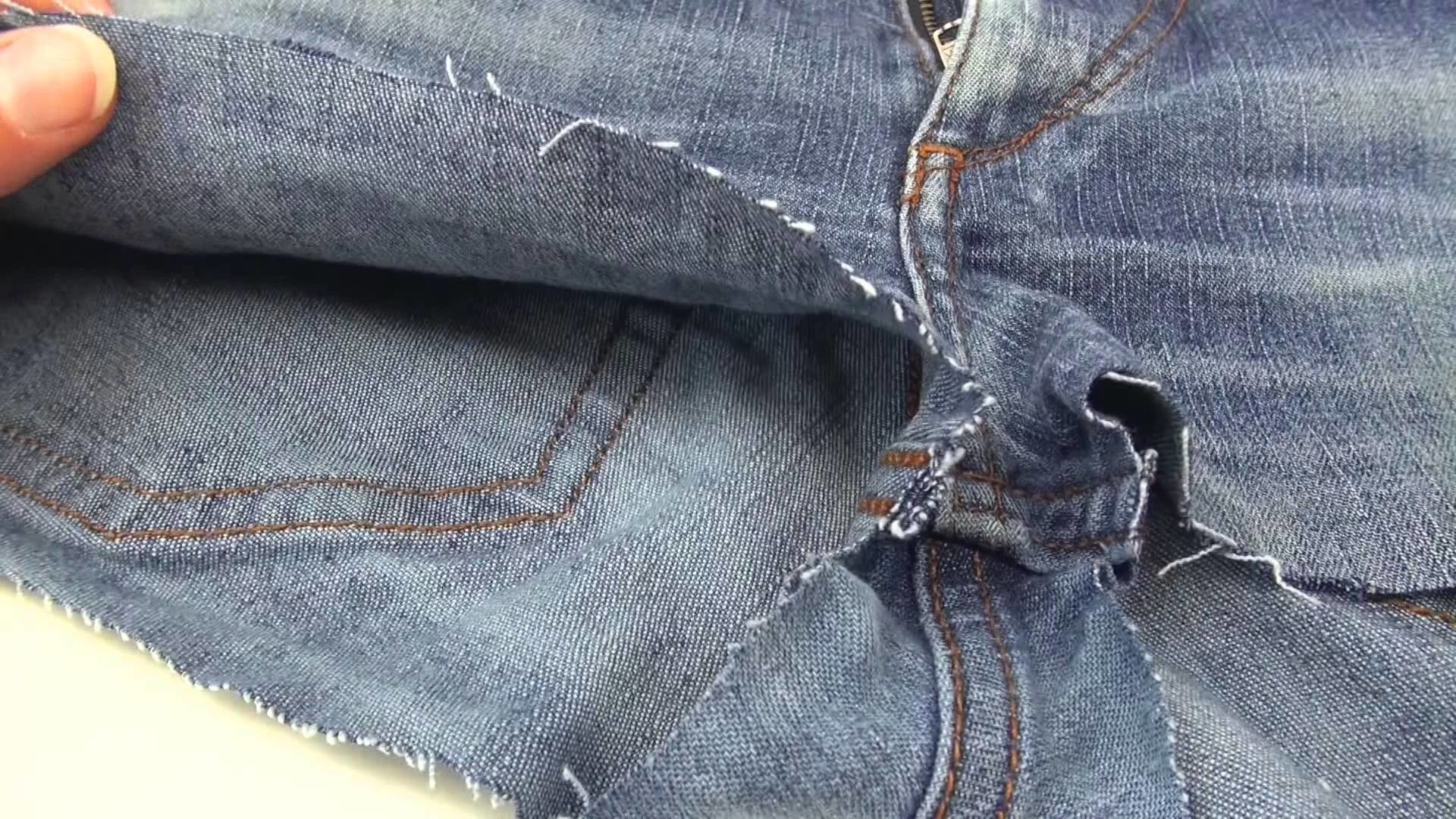 DIY jeans shorts deutsch - diy hotpants selber machen fashion kleidung upcycling