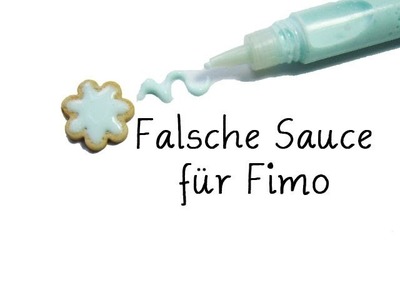 [Fimo] Falsche Sauce x5: vor und nach dem Backen! | Anielas Fimo