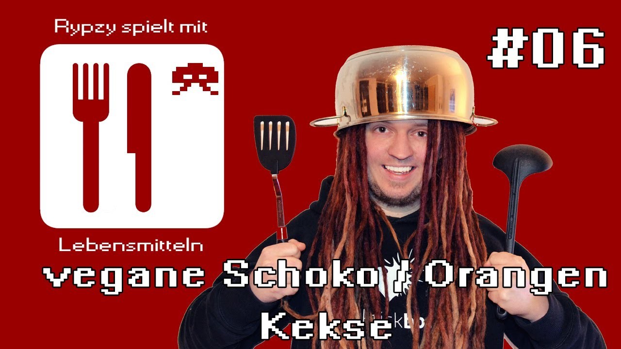 Rypzy spielt mit Lebensmitteln - vegane Orangen-Schokokekse #6