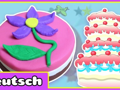 Knete Geburtstagskuchen | Play-Doh Birthday Cake | Play-Doh Creations By Hooplakidz Deutsch