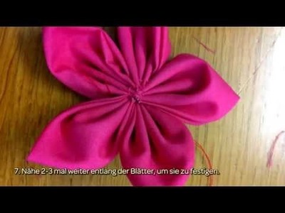 Bunte Stoffblumen Herstellen - DIY Crafts - Guidecentral