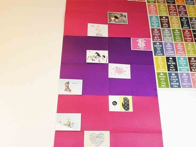 DIY Wall Decor | Super einfache Wanddeko selber machen | mit Geschenkpapier & Postkarten