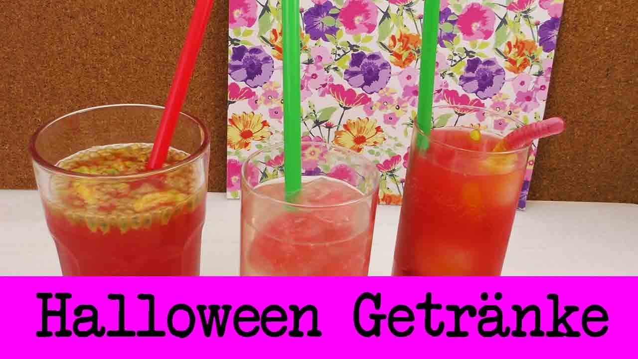 DIY Halloween Getränke, 3 Ideen für gruselige Getränke für eure Party ...