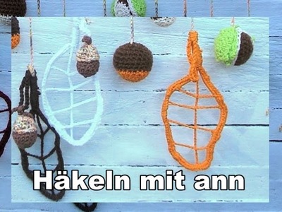 Ein schönes Blatt häkeln