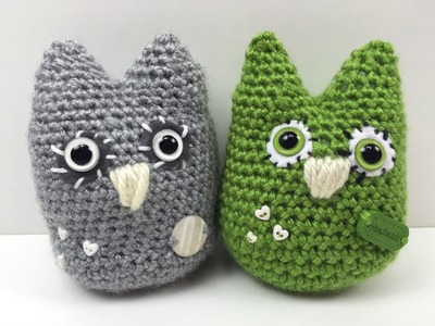 Eule häkeln: schmU-HUsiger UHU - how to crochet an owl