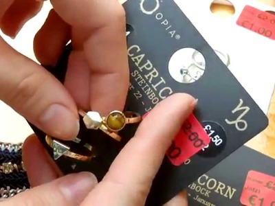 Primark Schmuck Haul April 2015 Statement-Kette, Armbänder, Ringe