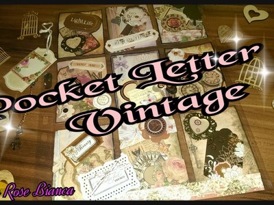 DIY Pocket Letter Vintage Tutorial