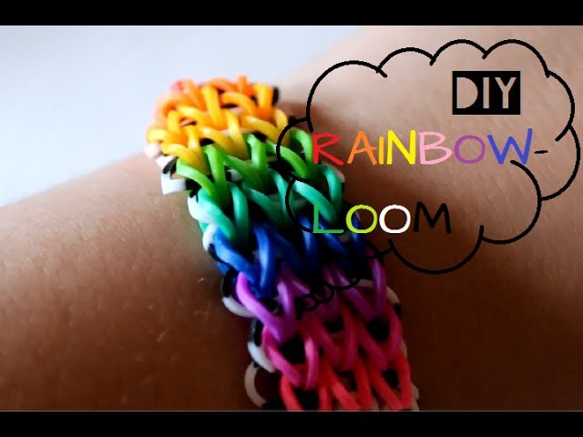 DIY Rainbow Loom Bands Dreifach-Armband (German) | PLUSSIZEBEAUTY ♥