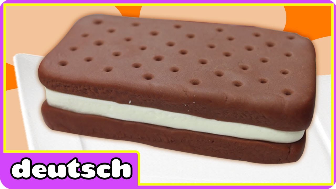 Knete Eis-Sandwich| Play Doh Ice Cream Sandwich| Fun with Play Doh By Hooplakidz Deutsch