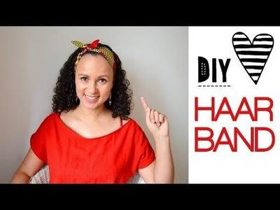 DIY Haarband nähen mit kostenlosem Schnittmuster