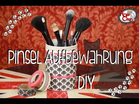 #DIY Pinselhalterung. -Aufbewahrung