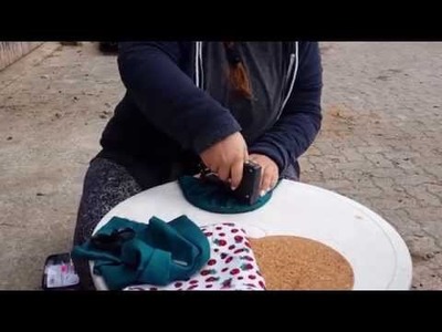 DIY- Topfuntersetzer werden zur kreativen Pinnwand