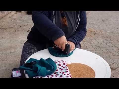 DIY- Topfuntersetzer werden zur kreativen Pinnwand