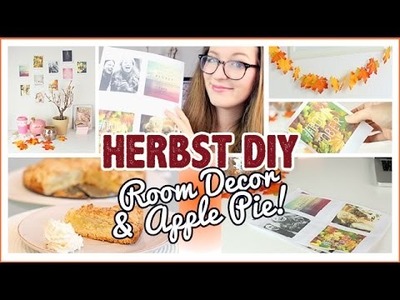 Herbst DIY I Room Decor & Best Apple Pie! #Rocktober