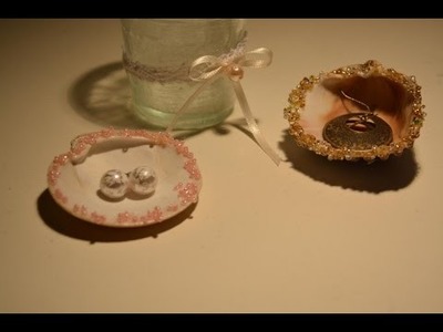 Ohrringe Aufbewahrung mit Muscheln: DIY leicht gemacht