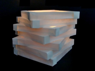 Ebenenlampe aus Papier: Paperlight with levels - Tutorial [HD.deutsch]