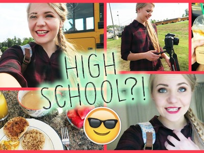 HIGH SCHOOL DREH, Lazy Saturday & Paper Towns | BEHIND THE SCENES