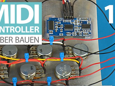 DIY MIDI-Controller E16 - Verkabeln, verkabeln, verkabeln