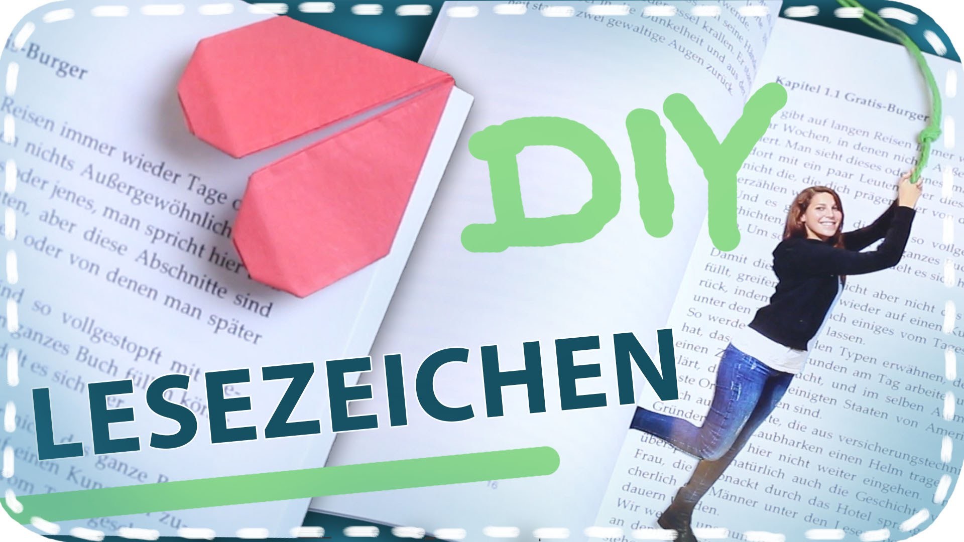 3 DIY-Lesezeichen | Do it Lisa