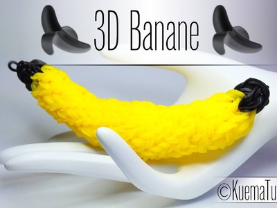 Rainbow Loom - 3D Banane. 3D Banana