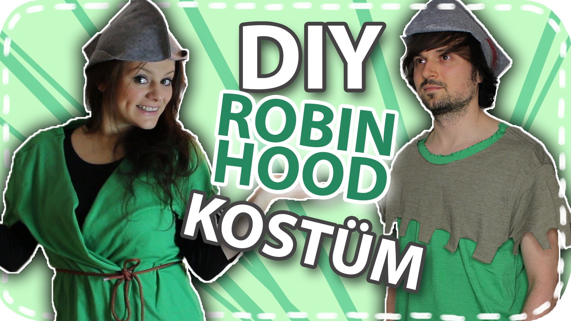 DIY Karnevals.Faschings Kostüm - Robin Hood #DoItEsther
