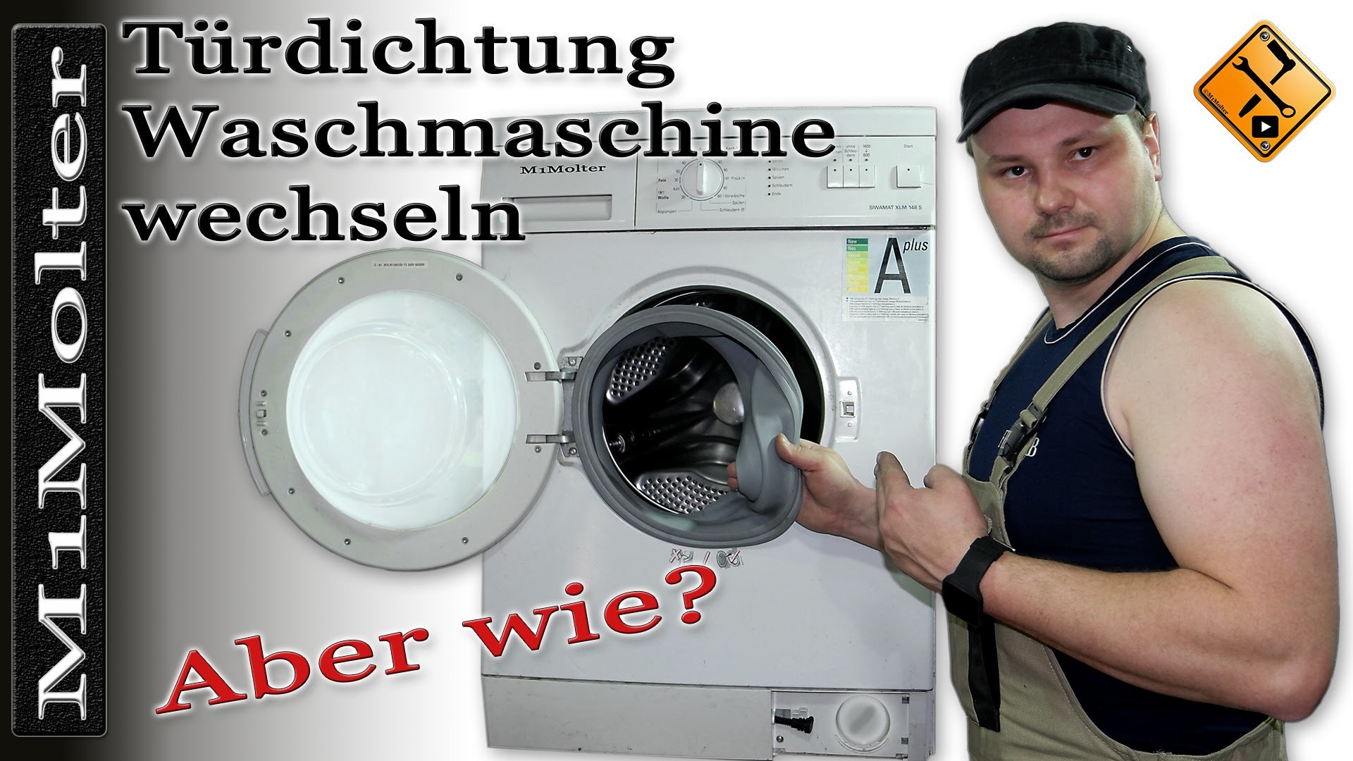 Türdichtung Waschmaschine wechseln Anleitung von M1Molter