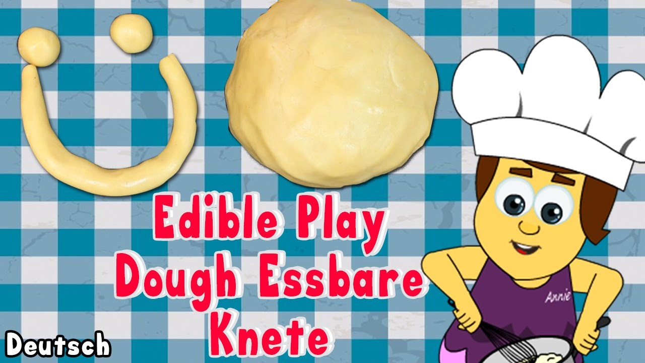 German DIY Rezepte: How To Make Edible Play Doh | Essbare Knete