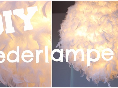 DIY Federlampe | (H&M) zahl 10€ statt 100€