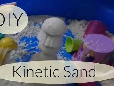 DIY Moon Sand I Kinetic Sand I Zaubersand I Selber machen I Deutsch - Finola 2015