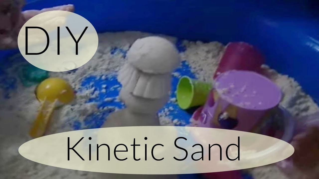 DIY Moon Sand I Kinetic Sand I Zaubersand I Selber machen I Deutsch - Finola 2015