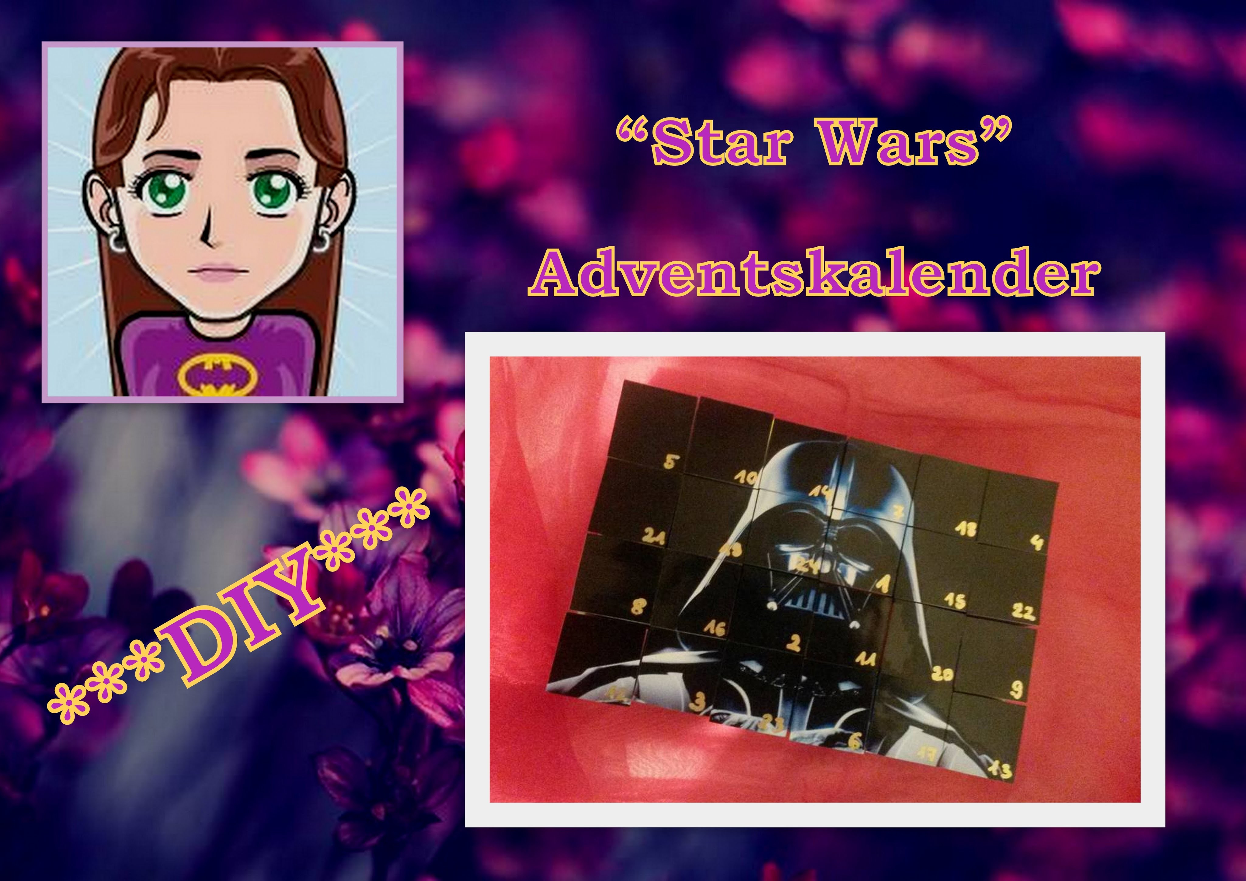 StarWars Adventskalender basteln; DIY Tutorial