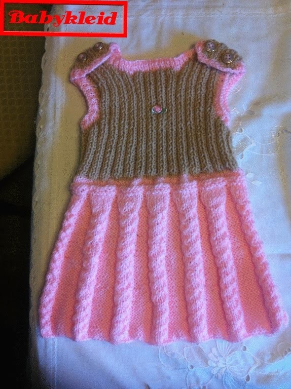 Babykleid Stricken*Mädchenkleid*Kinderbekleidung*Teil 2*DIY