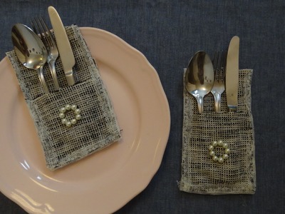 DIY. bon appétit - utensil holders