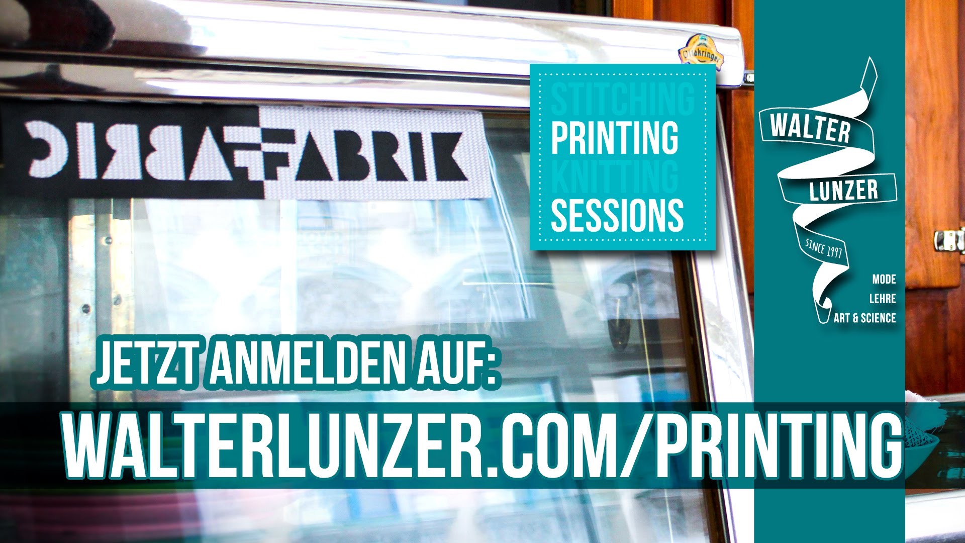 Printing Sessions - DIY Siebdruck - walterlunzer.com & FabricFabrik