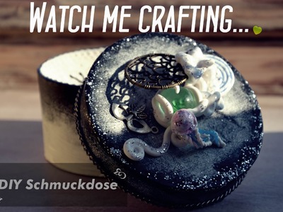 WATCH ME CRAFTING.  - Schmuckdose basteln | DIY | How to.  |Kiwilinchen007