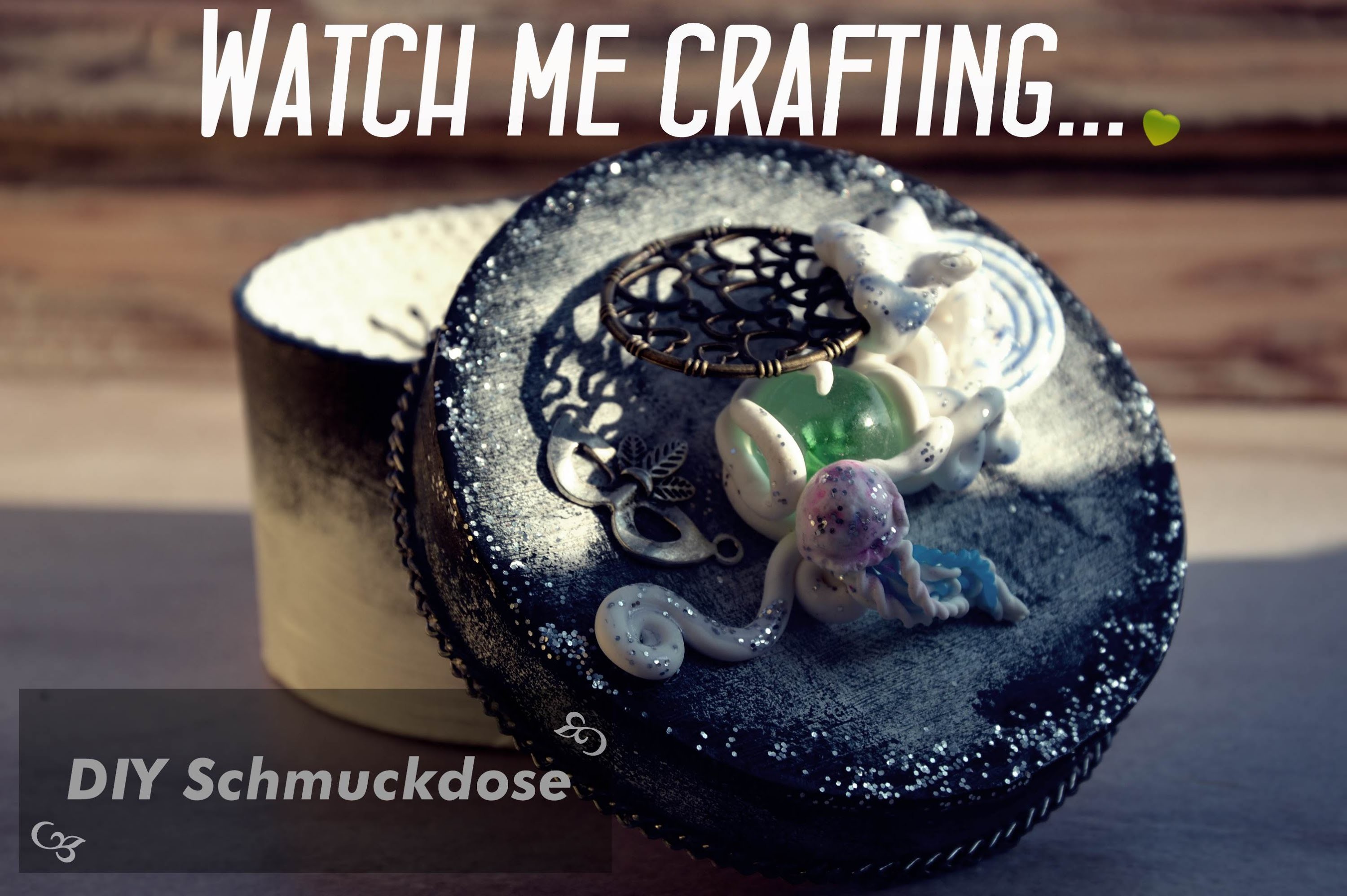WATCH ME CRAFTING.  - Schmuckdose basteln | DIY | How to.  |Kiwilinchen007