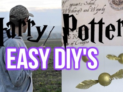 Harry Potter Easy Diy's - Einfache Ideen #Potterweek