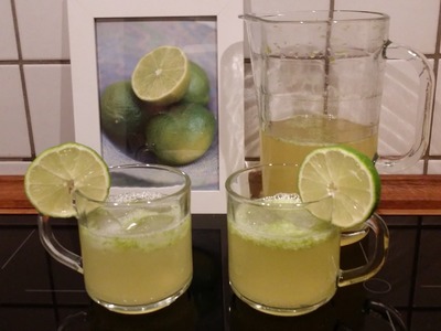 DIY Limetten Limonade. Caipirinha alkoholfrei