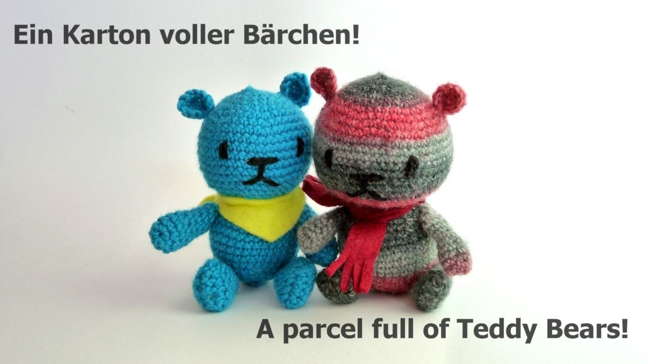 Bärchen für Kinder häkeln! -  Crocheting for kids!